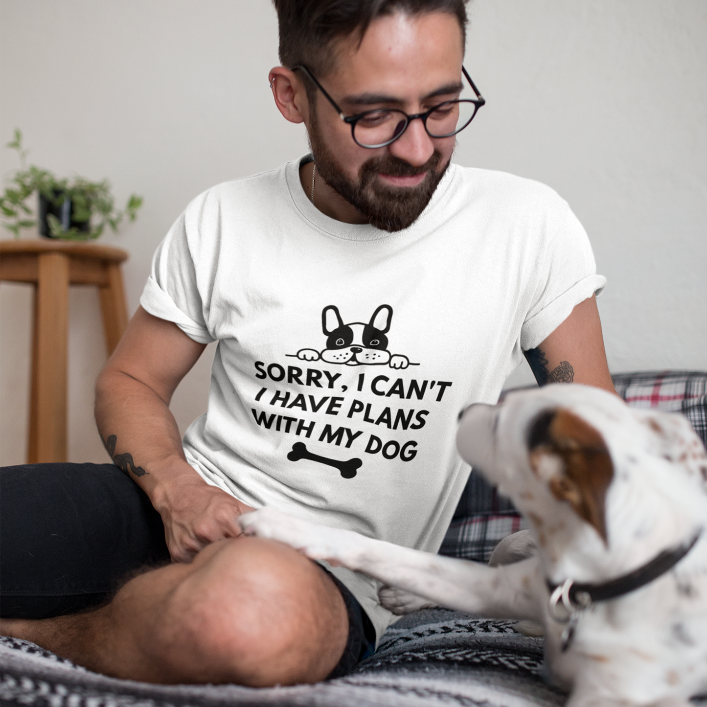 Sorry, I can’t I Have Plans With My Dog T-Shirt