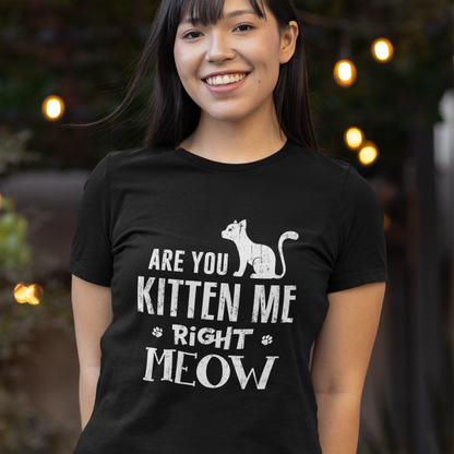 Are You Kitten Me Right Meow T-Shirt