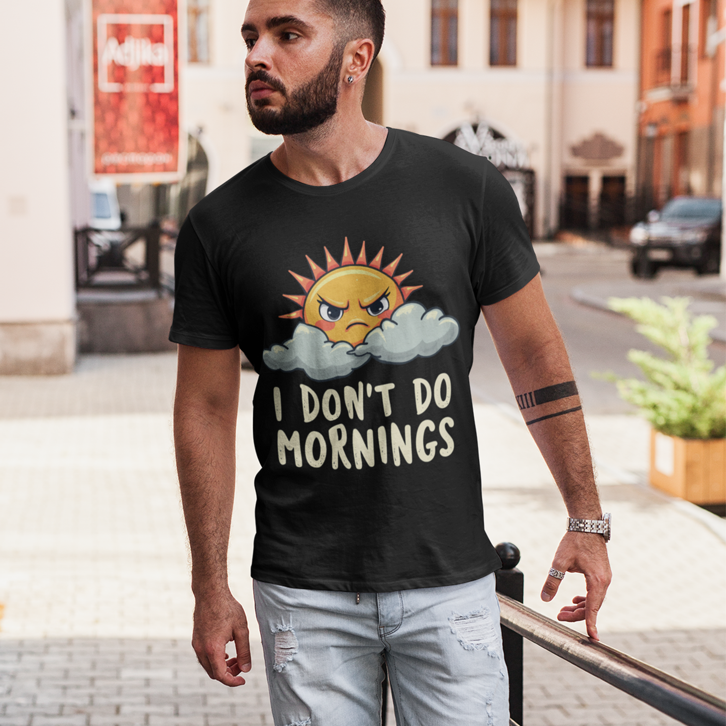 I Don't Do Mornings T-Shirt