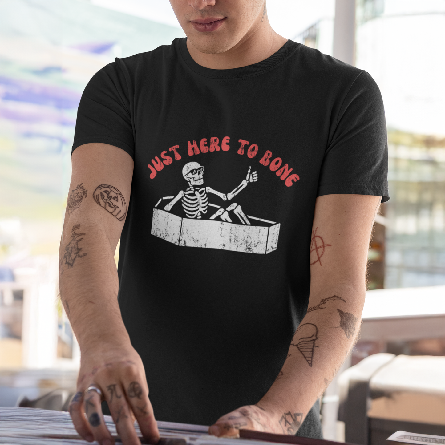 Just Here To Bone T-Shirt