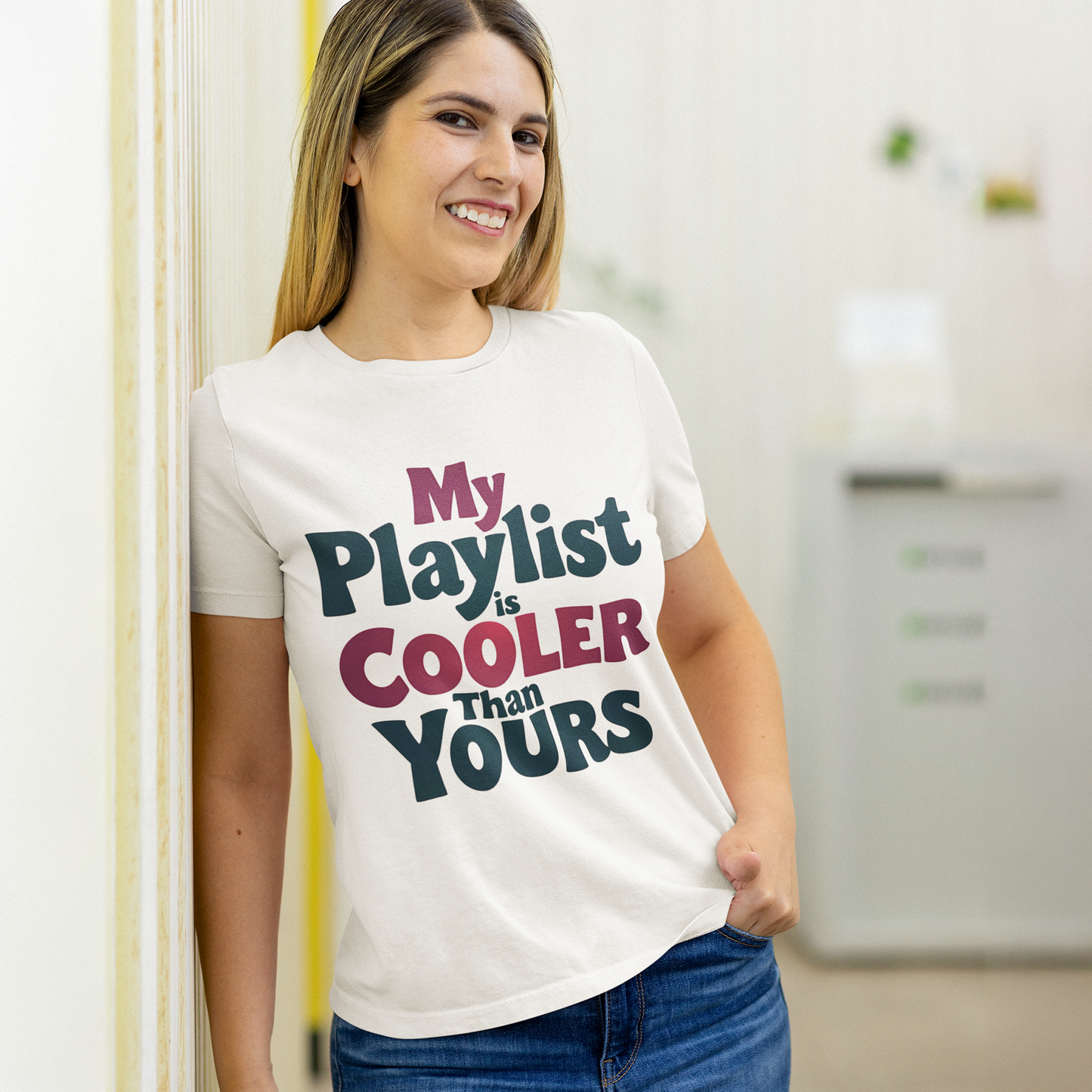 My Playlist is Cooler Than Yours T-Shirt