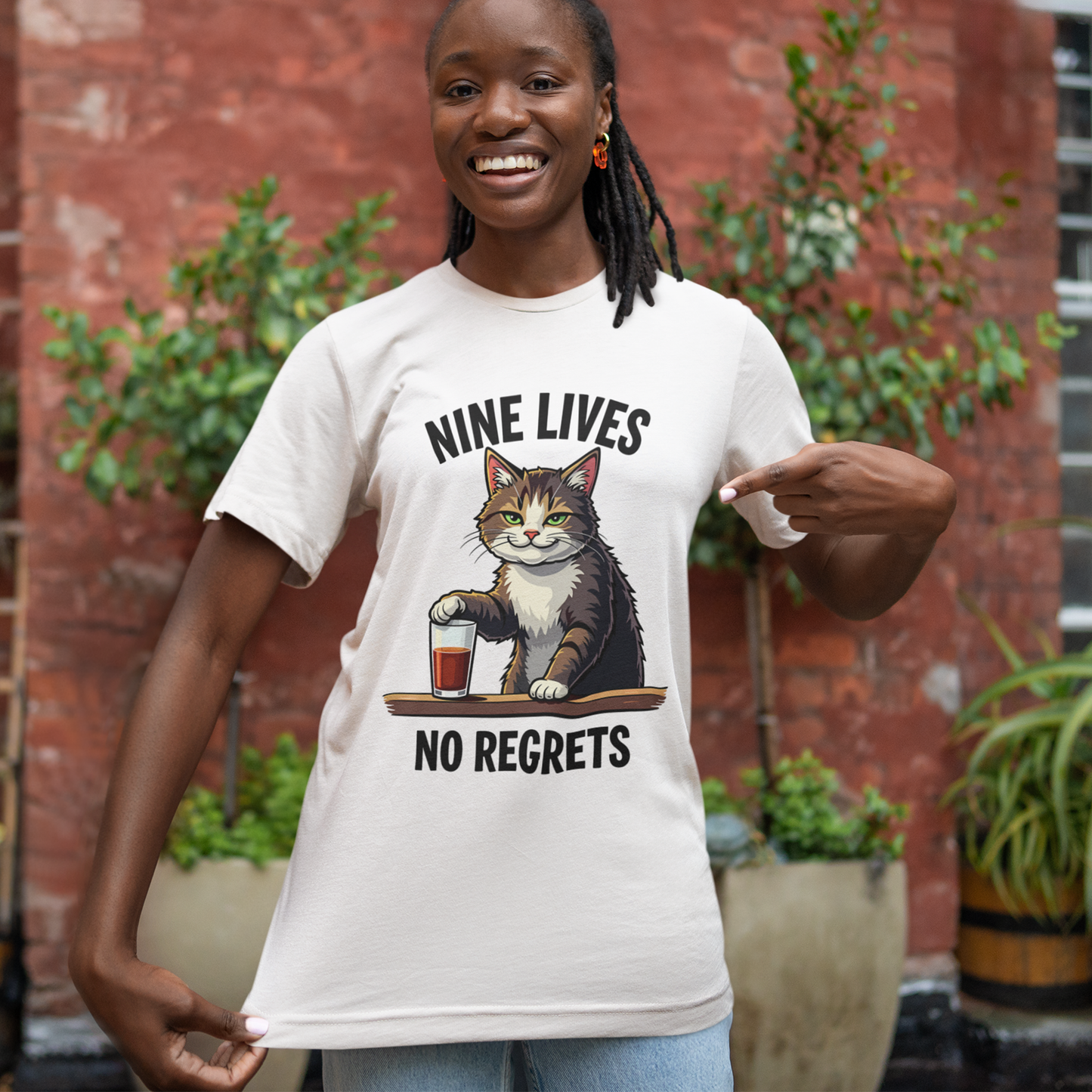 Nine Lives No Regrets T-Shirt