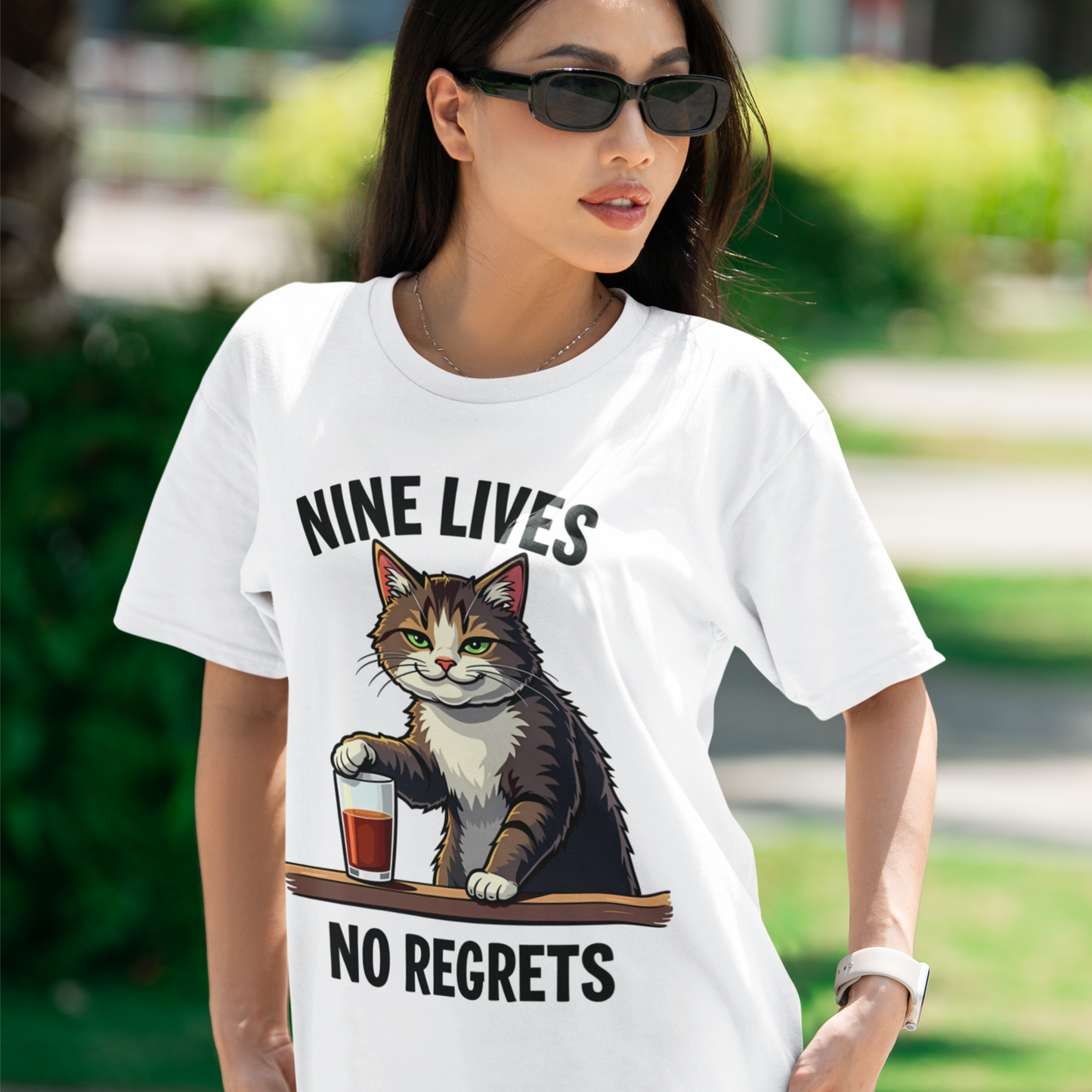 Nine Lives No Regrets T-Shirt