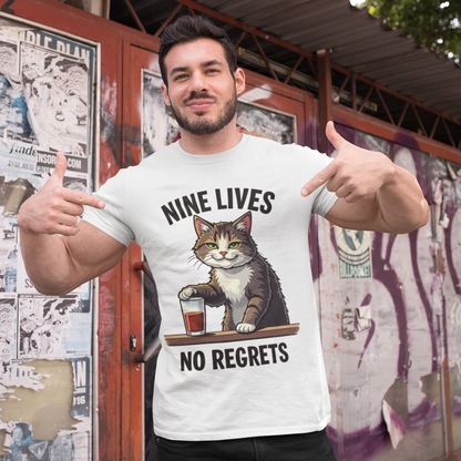 Nine Lives No Regrets T-Shirt