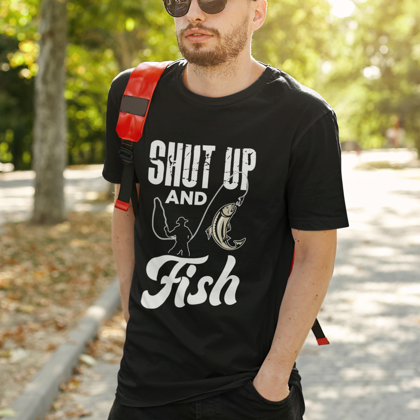 Shut Up and Fish T-Shirt