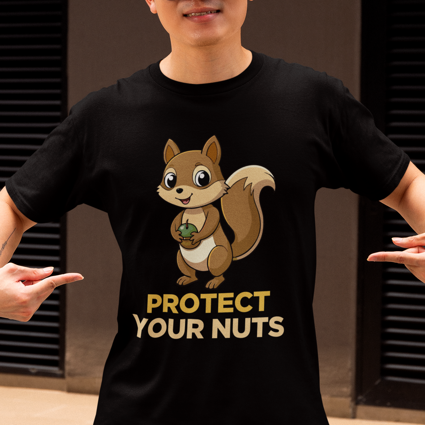 Squirrel Protect Your Nuts T-Shirt