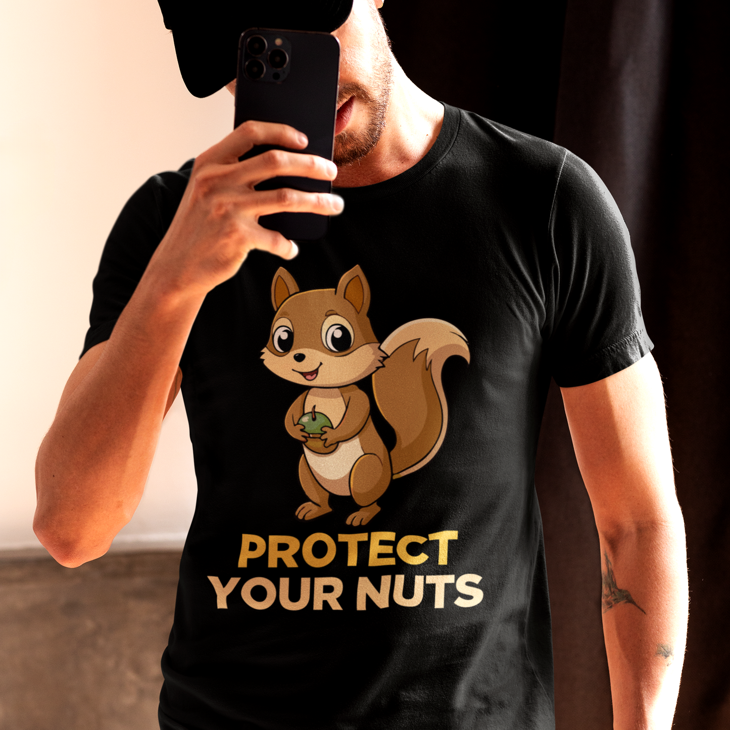 Squirrel Protect Your Nuts T-Shirt