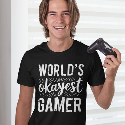 World's Okayest Gamer T-Shirt