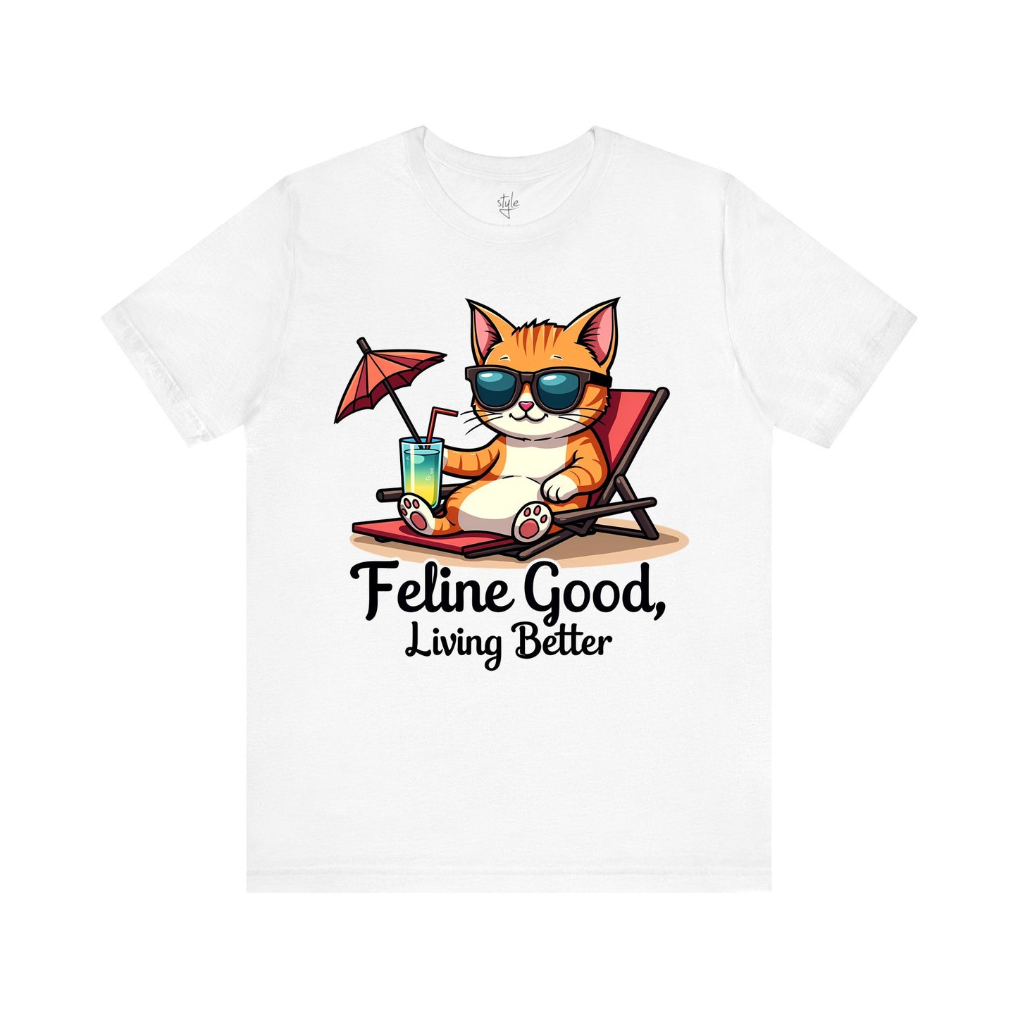 Feline Good Living Better T-Shirt