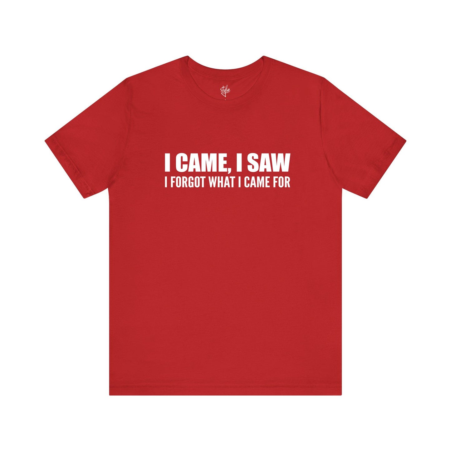 I Came I Saw I Forgot What I Came For T-Shirt