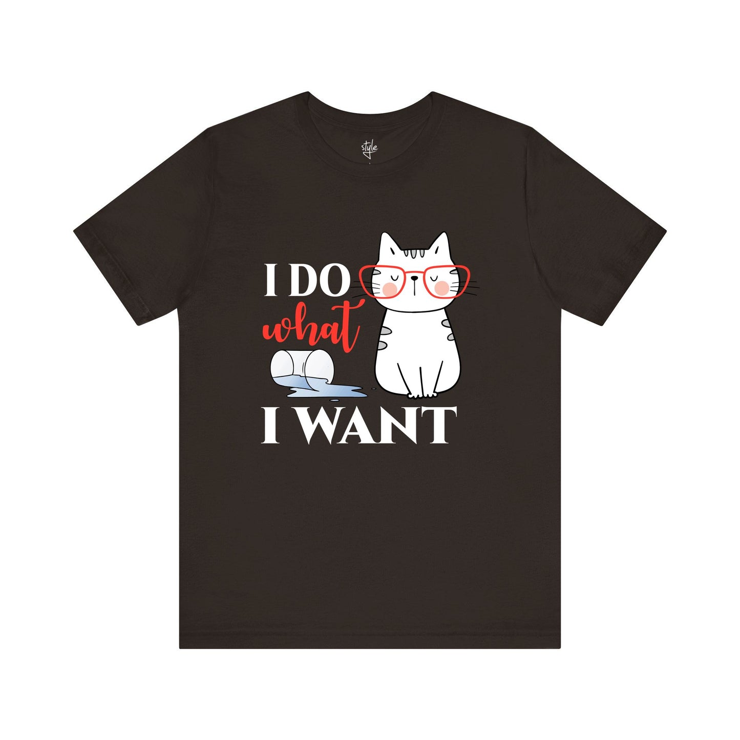 I Do What I Want - Funny Cat T-Shirt