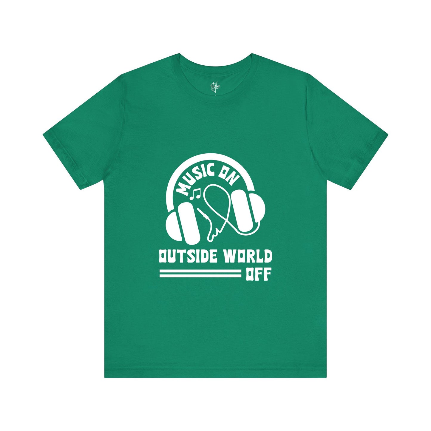 Music On Outside World OFF T- Shirt