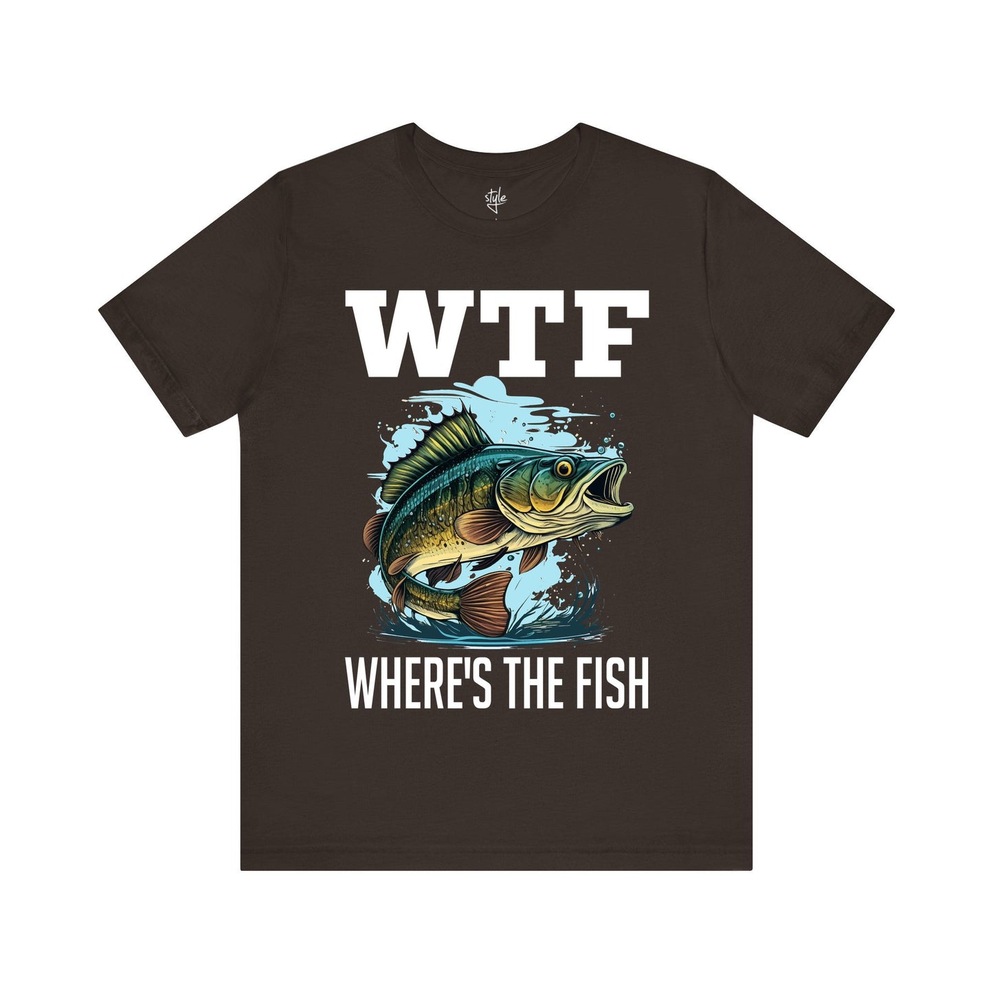 WTF Where’s The Fish - Funny Fishing T-Shirt